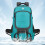 Wasserabweisender Rucksack, lässiger Tagesrucksack,-Rot 7