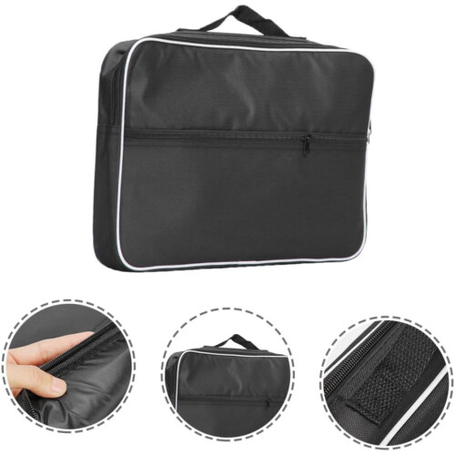 Bag Polyester Thickened Padded Carrying Pouch Rectangular Handle For 10 To 24 Notes, Music Storage And Travel 1