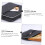 Bag Polyester Thickened Padded Carrying Pouch Rectangular Handle For 10 To 24 Notes, Music Storage And Travel 4