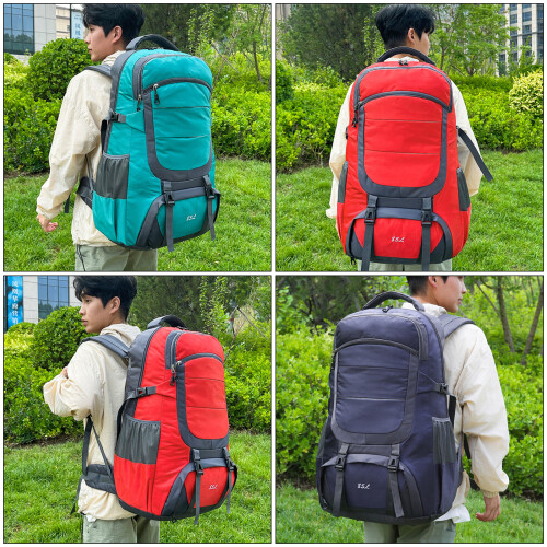 Wasserabweisender Rucksack, lässiger Tagesrucksack,-Rot 2