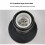 Wandlamp Lamphouder Socket E27 Schroefkop-Parel Zwart 5