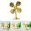 Brass Windmill Model Statue Wealth Dining Table Centerpieces 2