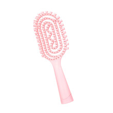 Praktische Haarbürste zum Entwirren, ergonomischer Kamm für-Rosa
