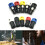 3Pin Microphone Sound Cable Plug Connector Male Female-Red 4