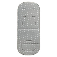 Baby Stroller Cushion For Kids Washable Seat Liner Pad Cartoon Star Design Grey Universal Fit