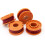 Reservespoler for trådtrimmer, kvalitetssikring, spiraldesign, 4-pakning 1