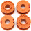 Reservespoler for trådtrimmer, kvalitetssikring, spiraldesign, 4-pakning 5