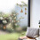 Window Cling, Removable Wall Stickers Flower Decal Decorations 7