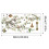 Window Cling, Removable Wall Stickers Flower Decal Decorations 3