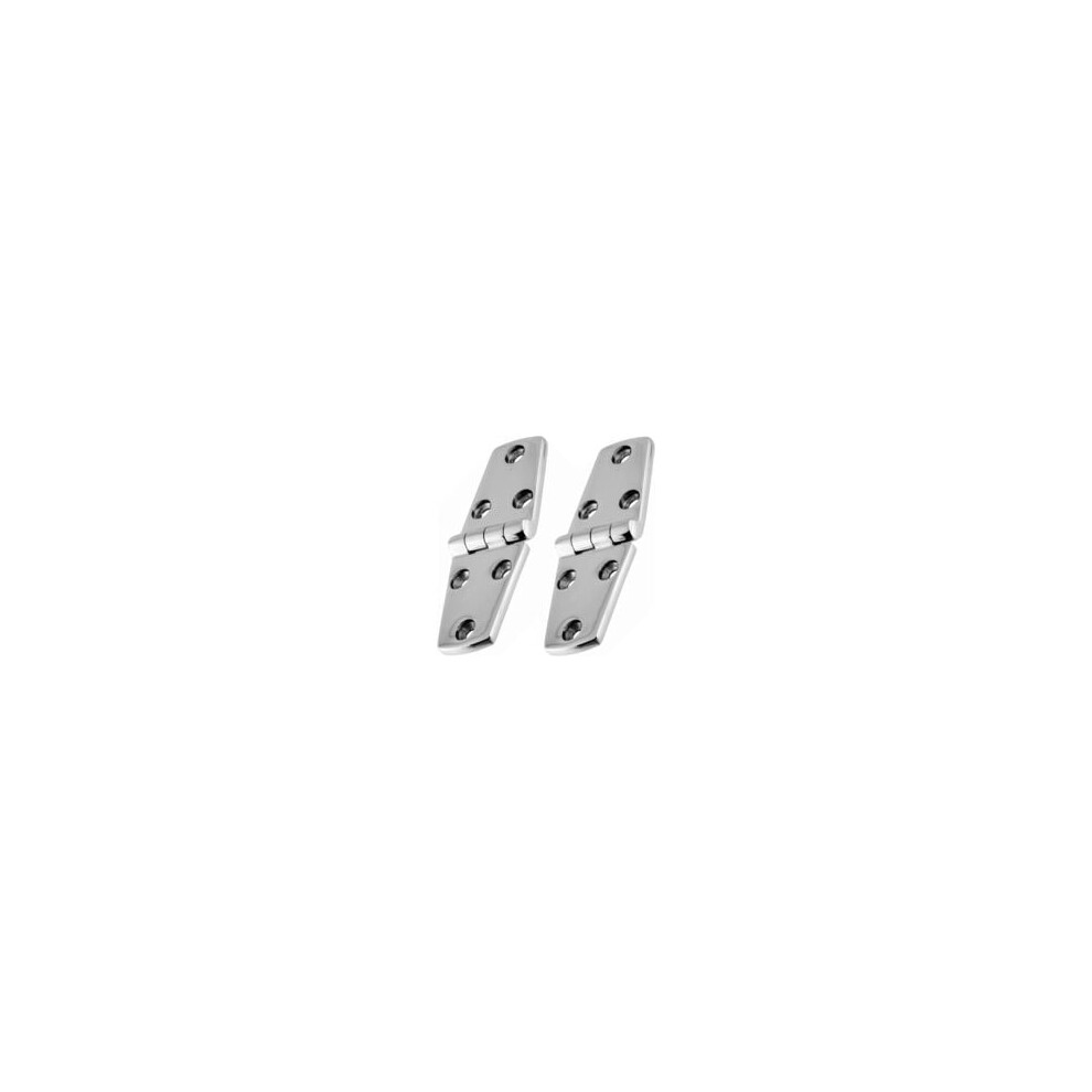 Marine Grade Hinges For Boats, Corrosion Resistant Smooth Operation Hinges 4 Inch X 1.5 Inch, 316 Stainless Steel Mirror Polished For Yachts Rvs Hatch 9198585898240