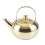Teapots with Infuser Water Kettles Round-Gold medium size 1