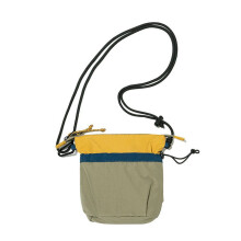 Dames schoudertas contrasterende kleur kleine tas mode-Groente