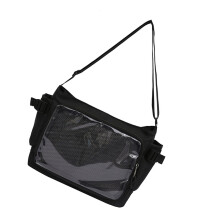 Transparente JK-Tasche, transparente Umhängetaschen für-Schwarz