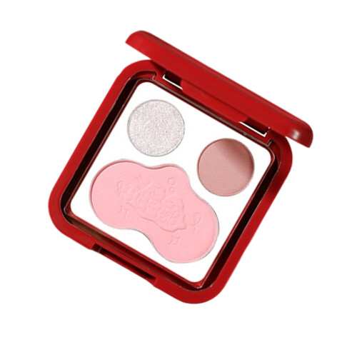 Glinsterende Bronzer Matte Highlighting Poeder Compacte-4