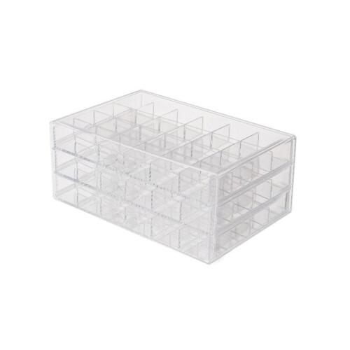 Séparateurs de grilles de rangement-Trois couches 72 carrés