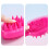 Draagbare exfoliërende bodyscrubber, 2-in-1-Groente 5