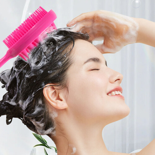 Draagbare exfoliërende bodyscrubber, 2-in-1-Groente 2