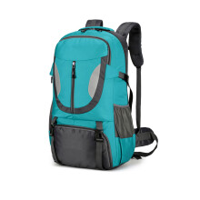 Mens Versatile 60L Hiking Daypack Large Capacity Backpack-Green