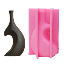 Heart Shaped Vase Molds Unique Flowerpots Silicone-Dwarf vase 1