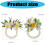 Simple Wood Easter Napkin Rings with Rabbit Dining-6  6840 4