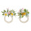 Simple Wood Easter Napkin Rings with Rabbit Dining-6  6840 2