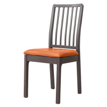 PU Leather Chair Sleeves Chair Cover Easy to Clean-Orange L