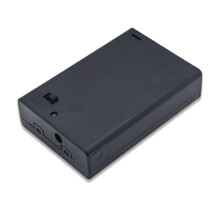 3x2A Batterie-Aufbewahrungsbox mit-Ziehen Sie den Schalter