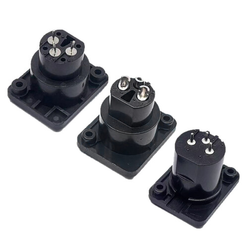 3-poliger XLR-Adapter in Studioqualität,-Weibliche grobe Nadel 1