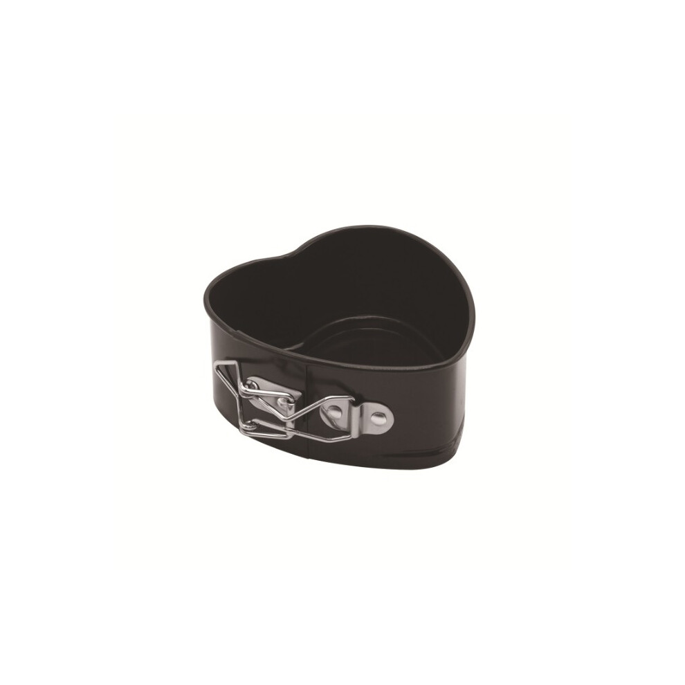 Romantic Heart Shaped Bake Tin, Non Stick Springform Pan With Robust Construction For Easy Clean And Leak Proof Baking, Perfect For Cheesecakes
