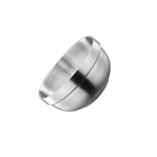 Stainless Steel Bowl Double Layer Insulation Salad Bowl-12cm