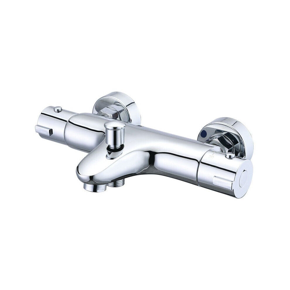 Thermostatic Valve, Premium Solid Brass Construction Ensures Durability And Longevity For Temperature Control In Your Home Bathroom, Easy Installation 9466005057998