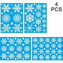 Autocollants flocons de neige de Noël, activité amusante en famille pour les fêtes