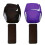 Soft Polyester Incontinence Diaper Pants-Black Purple 2XL 1