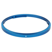 Schützende Aluminium-Objektiv-Abdeckringe, kompatibel mit-Blau