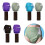 Soft Polyester Incontinence Diaper Pants-Black Purple 2XL 4