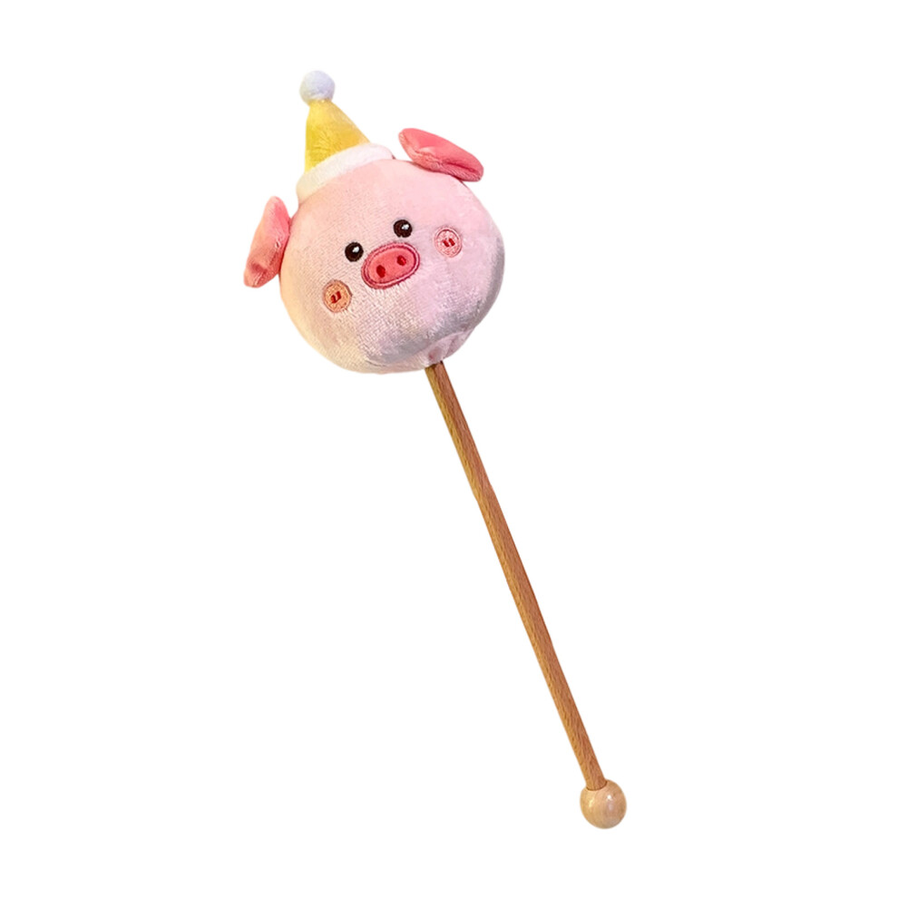 Yellow Massage Hammer Tapping Hammer Stick Cartoon Sweet Plush