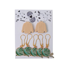 Stitching Marker Charm Locking Stitching Marker-Ball of yarn