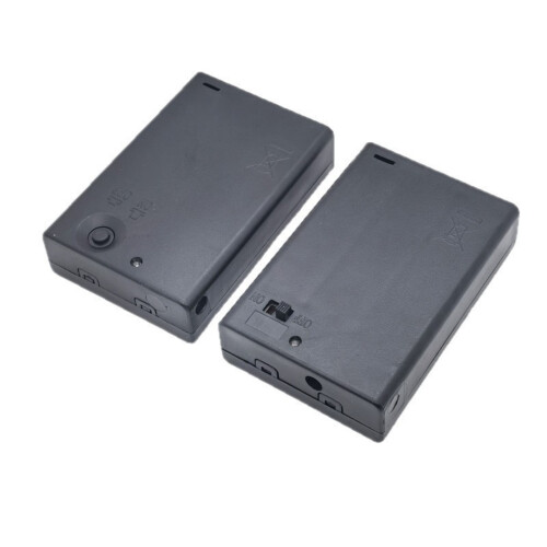 3x2A Batteriehalterbox, sicherer Schnappdeckel-Schlüsselschalter 1