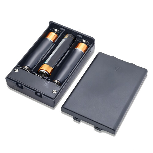 3x2A Batteriehalterbox, sicherer Schnappdeckel-Schlüsselschalter 2