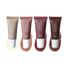 4 Stuks Getinte Lip Boterbalsem Langdurige Hydraterende-Model B