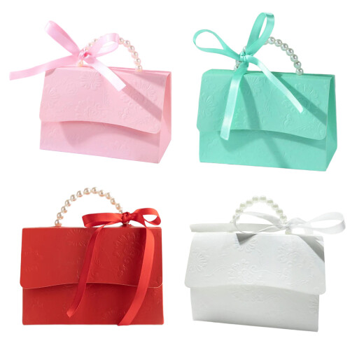 Wedding Gift Bag Chocolate Candy Boxes Bridals Shower-Green 1