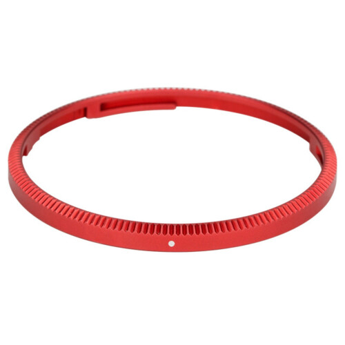 Dekorative Aluminium-Linsenringe, leichter-Rot