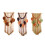 Macrames Handwovens Wall Hanging Tapestrys Bohemian Leaf-Type A 2