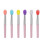 10PC Silicone Lip Makeup Brushes Gentle Application Tool-White 6