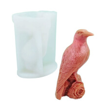 3D Crow Candle Mallen Siliconen Mal Gietstukken Mallen voor-D427