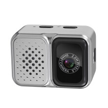 640x480P Daumen-Minikamera, Sport-Mini-Videorecorder,-Grau