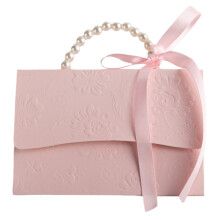 Hochzeitsparty-Geschenkboxen, Hochzeits-Süßigkeitsboxen,-Rosa