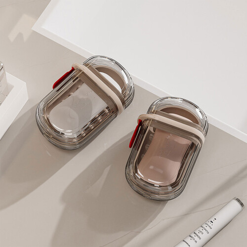 Soap Container Soap Case Box  with Lid Soap Holder for Outdoor 2