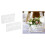 Support de panneau de Table en acrylique transparent, panneau-S 4