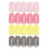 5 Pcs Nails Polish Removers Clips Set Nails-translucent gray 2